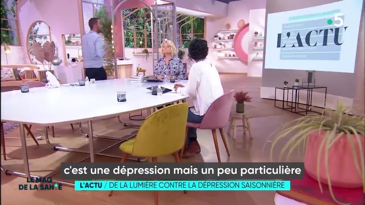 Le Mag de la Santé - France 5 : Les bienfaits de la luminothérapie