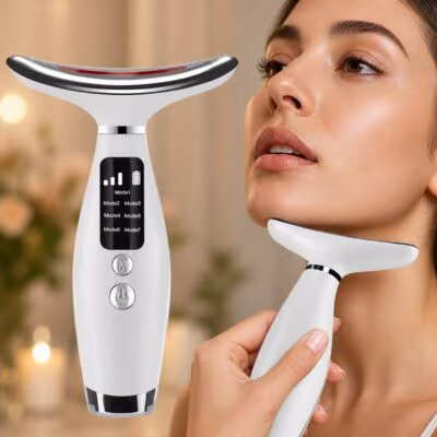 Appareil de lifting visage à luminothérapie photothérapie LED 7 couleurs SOLVITAL LV