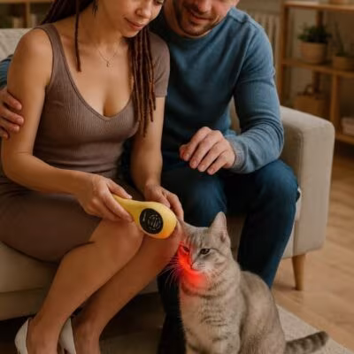 Appareil de luminothérapie photothérapie à lumière rouge pour chat et chien SOLVITAL ACC