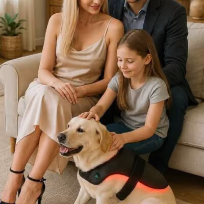 Ceinture de luminothérapie photothérapie à lumière rouge pour chats et chiens SOLVITAL CCC
