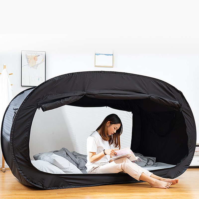Tente d'intimité pop up - tente de lit d'intérieur pour enfant et adulte