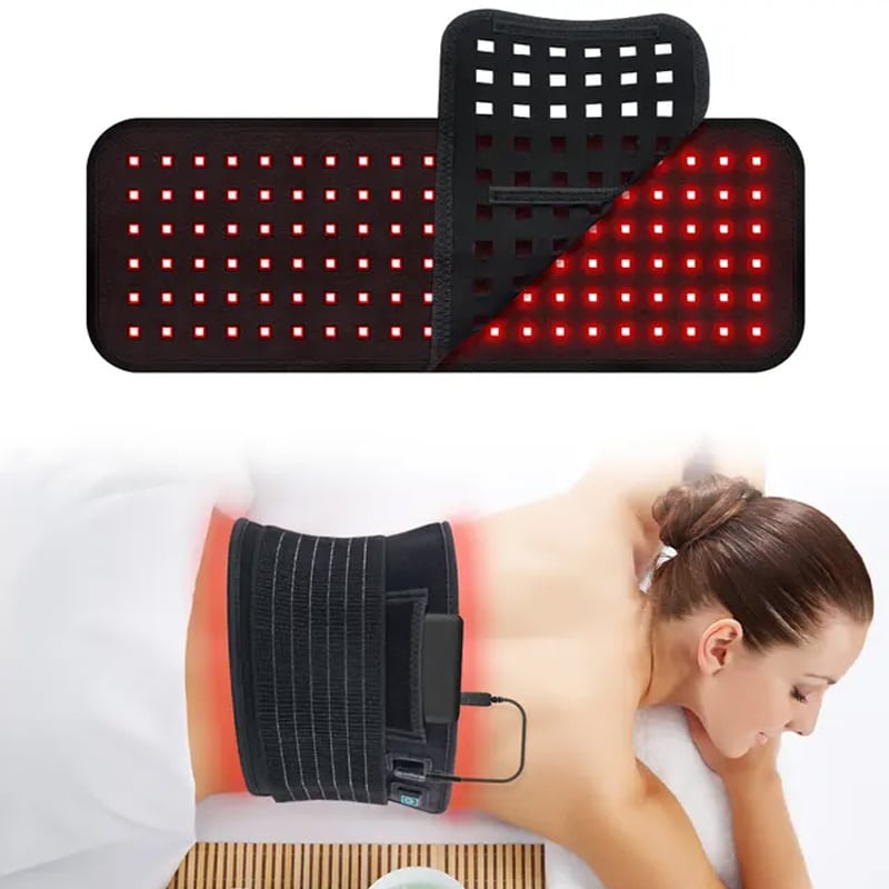 Ceinture lumière rouge LED