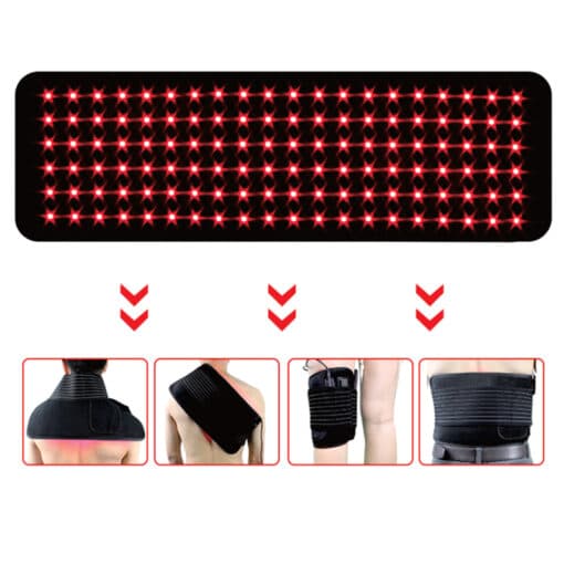 ceinture de luminotherapie a lumiere rouge led pour douleurs v2