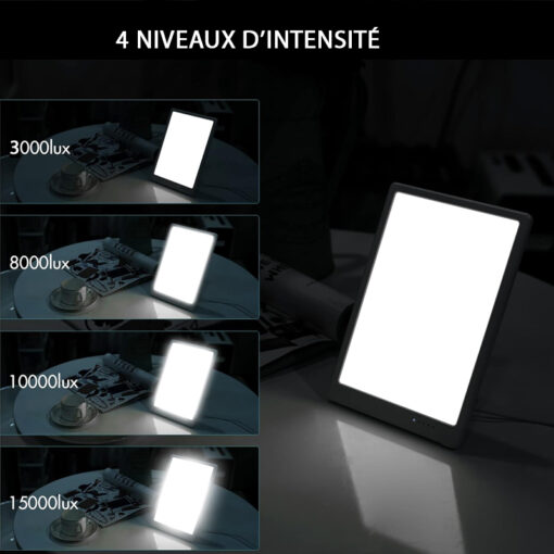 lampe de luminotherapie 15000 lux mini booster led g4