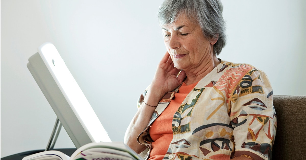 lampe luminontherapie seniors