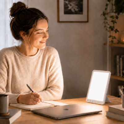 Lampe de luminothérapie 10000 lux – Starter Booster LED