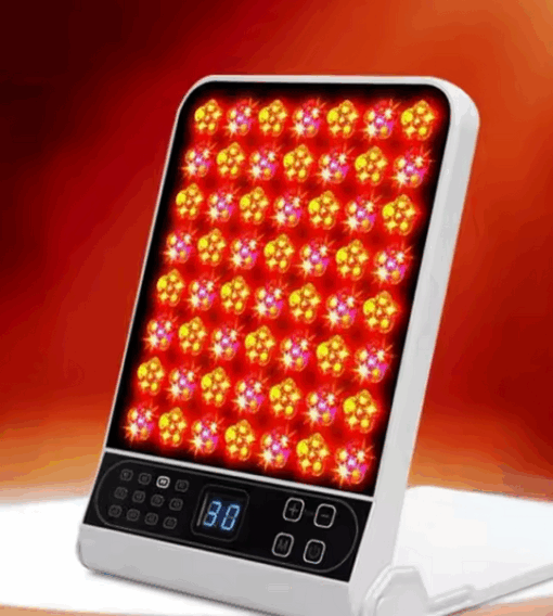 Lampe à lumière infrarouge + 3 couleurs luminothérapie photothérapie pour la peau – Image 4