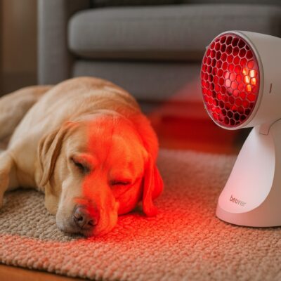 Lampe infrarouge à lumière rouge