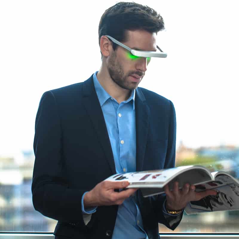 Lunettes de luminothérapie Pegasi pour un bon sommeil et une bonne  gestion