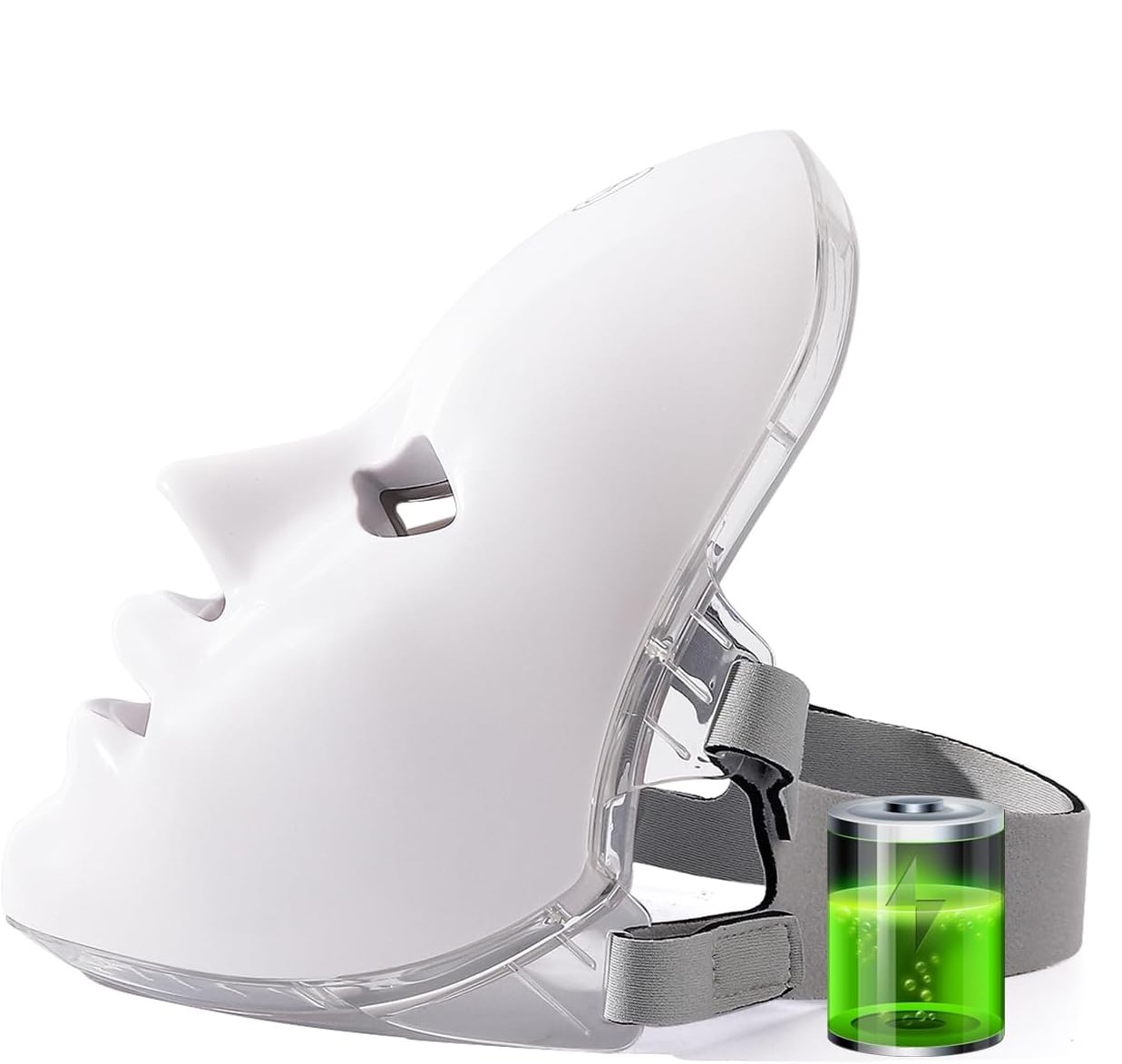 Masque de luminothérapie photothérapie LED pour le visage – Image 2