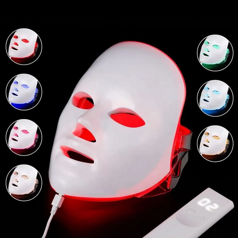 Masque de luminothérapie LED pour le visage