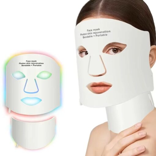 Masque de luminothérapie photothérapie LED visage et cou Starter