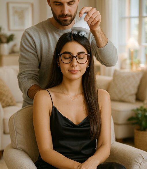 Masseur de tête électrique sans fil