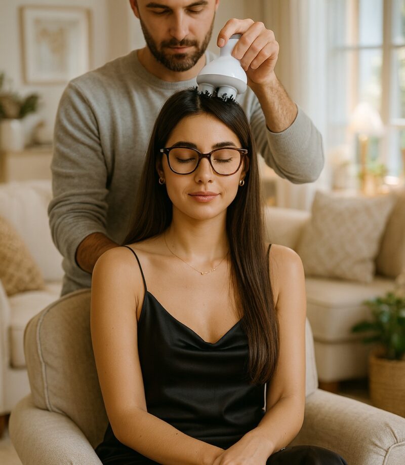 Masseur de tête électrique sans fil
