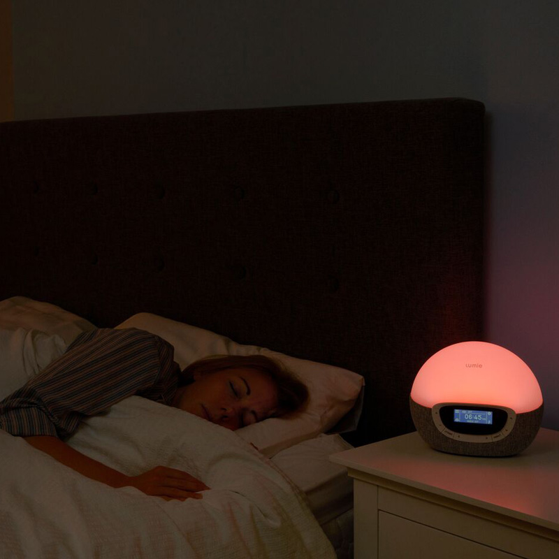 AUYLE Réveil Simulateur D'aube Avec Lampe RGB Et 30 Sons - Réveil Lumineux, Veilleuse, Bluetooth, Pour Enfants Et Adultes