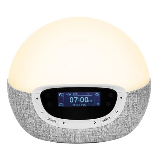 reveil lumiere simulateur d aube bodyclock lumie shine 300 g4