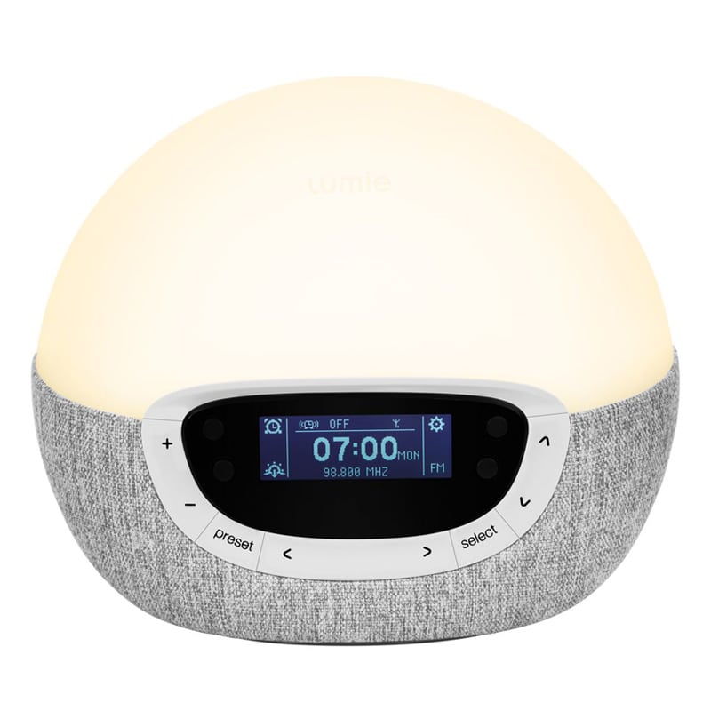 Simulateur d'aube Lumie Shine 300 réveil pour un éveil lumière