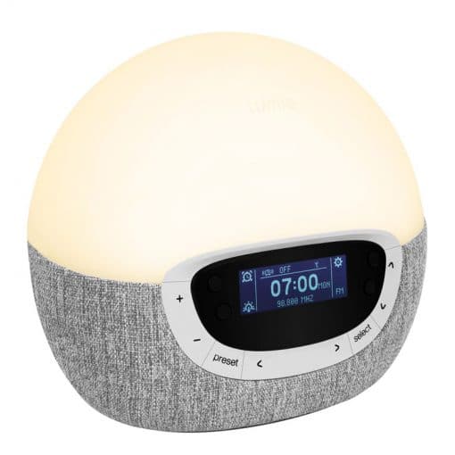 reveil lumiere simulateur d aube bodyclock lumie shine 300 g5