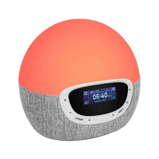 reveil lumiere simulateur d aube bodyclock lumie shine 300 g7