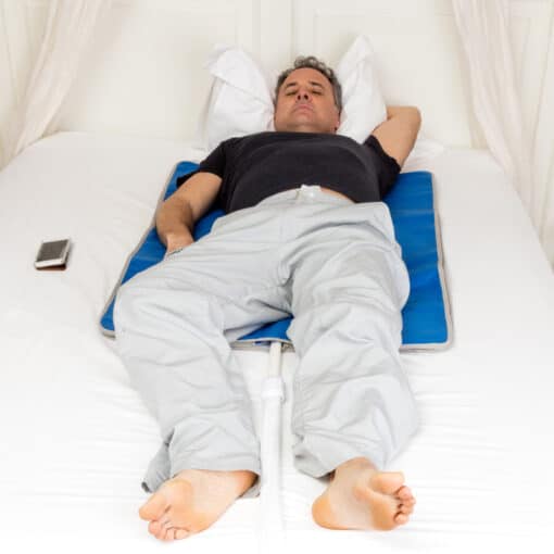 surmatelas climatise rafraichissant pour les jambes climsom intense g5